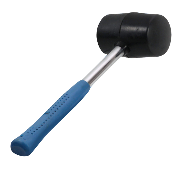 Rubber camping mallet