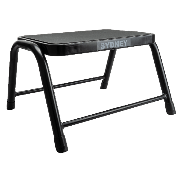 Sydney single step steel - black
