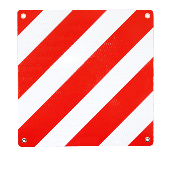 Rear warning sign mandatory in Italy