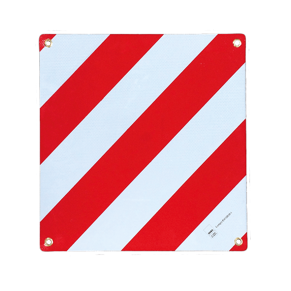 2in1 rear warning sign for Spain and Italy - flexible