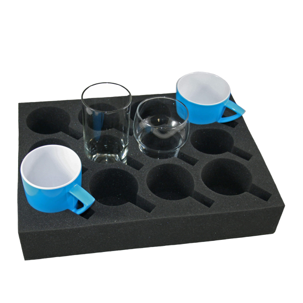 Florence foam holder for glasses and cups