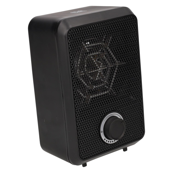 Sunnywarm 10 electric camping heater - ceramic 600 watts - black