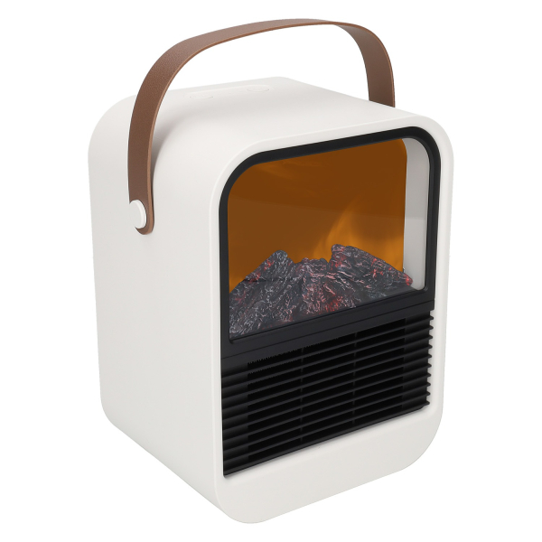 Sunnyflame ceramic heater with ambience flames display