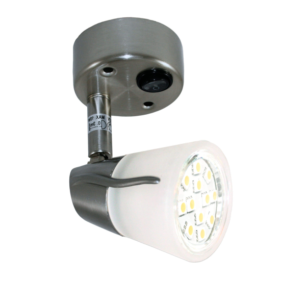 Meteor motorhome and caravan wall mounted LED spot light