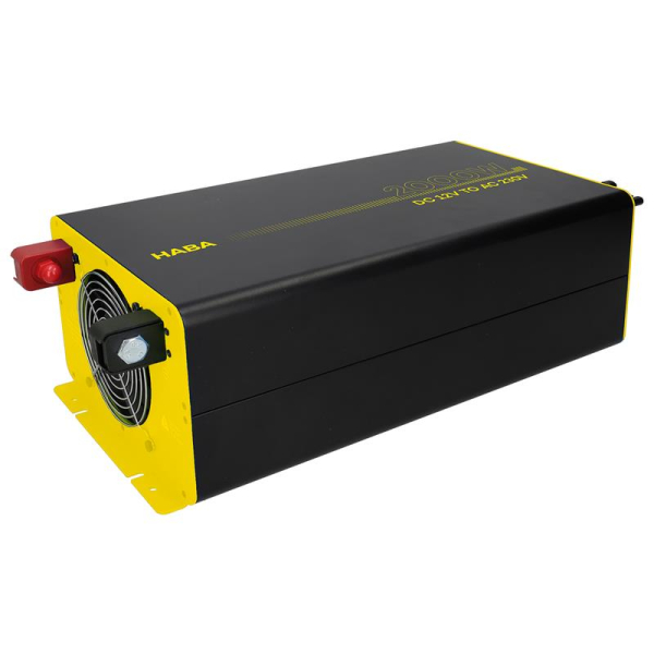 Pure Sine Wave inverter 12V-230v - 2000W with charger, solar panel connectors and MPPT charge controller