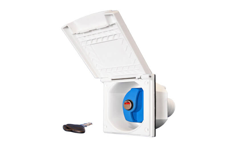 WIL water inlet with lockable cap water tank motorhome and caravan