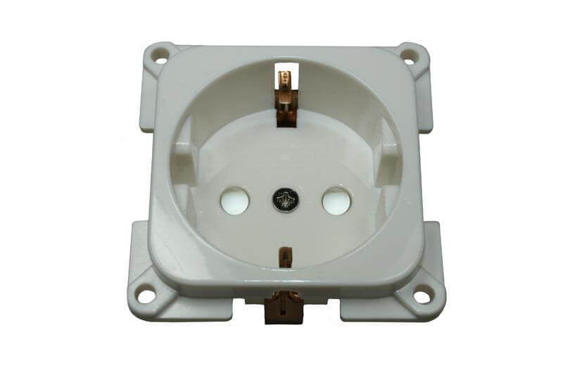 C-Line socket 230V white