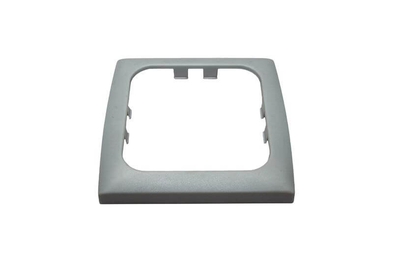 Opal faceplate 1 way grey - packed