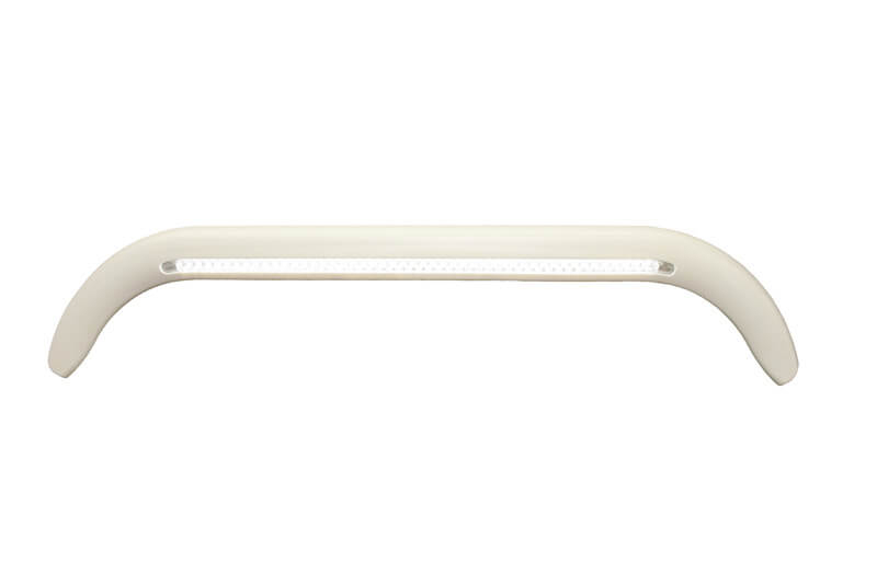 Shape 3000-1 motorhome and caravan over door light - white