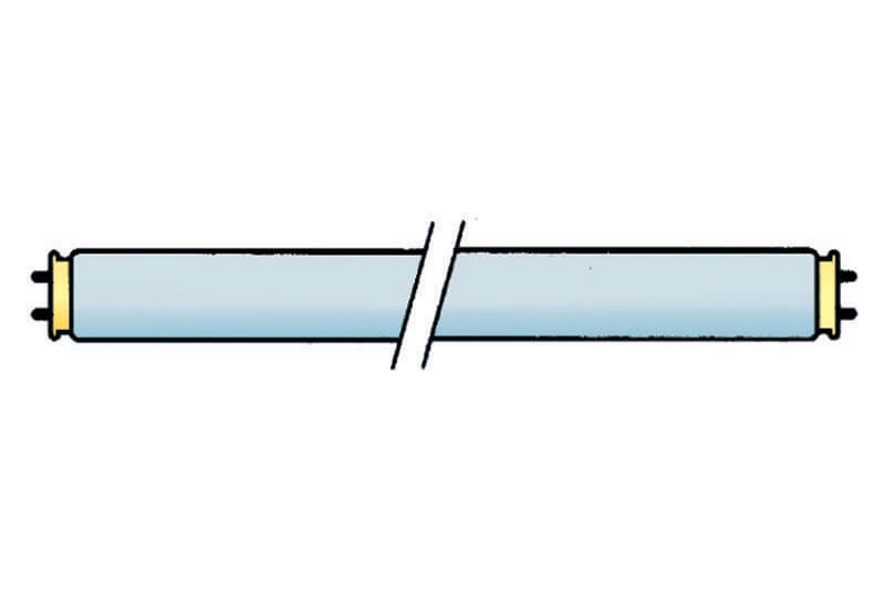 12 Volt fluorescent tube light T5 - 4W