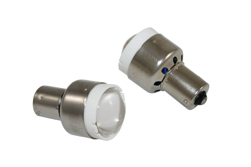 Park safe BA15S LED reverse light with warning signal - 140 lumen