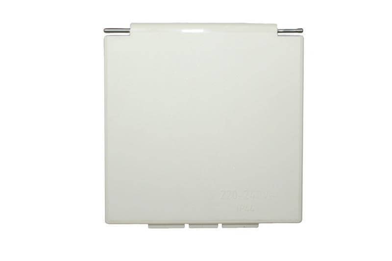 Standard Line coverflap for inlet box caravan and motorhome - white - without sales packaging