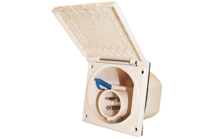 CEE-wandinvoerdoos beige Lankhorst in zak