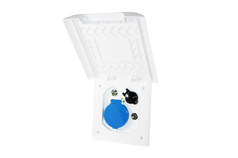 Element Line ESB multifunctional socket white - without sales packaging
