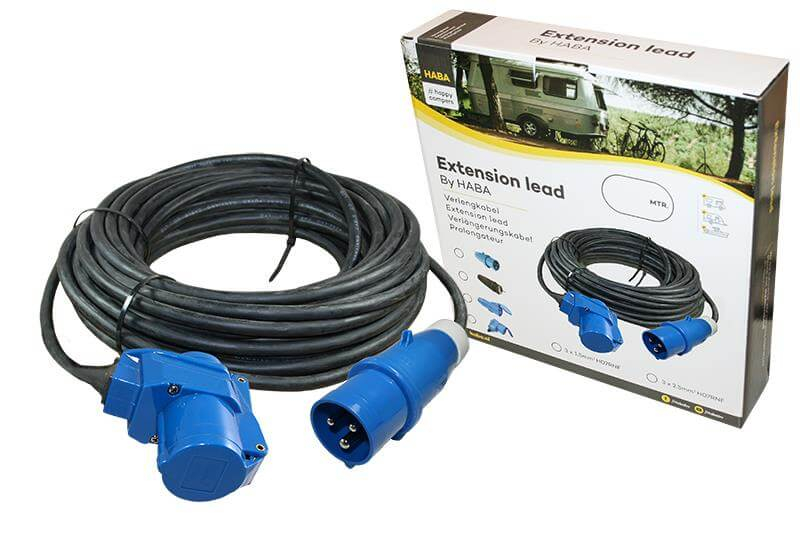 EXTENSION LEAD CEE/HOOKED COUPLER 20mtr, carton