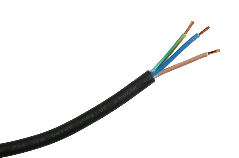 Neoprene cable 3x 1.5mm²