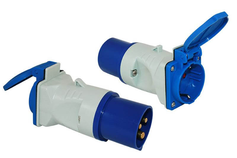 ADAPTER CEE PLUG – SCHUKO COUPLER, Formerly art. 4609421B