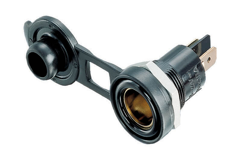 12 VOLT SOCKET, recessed with flap, Formerly art. 4700622