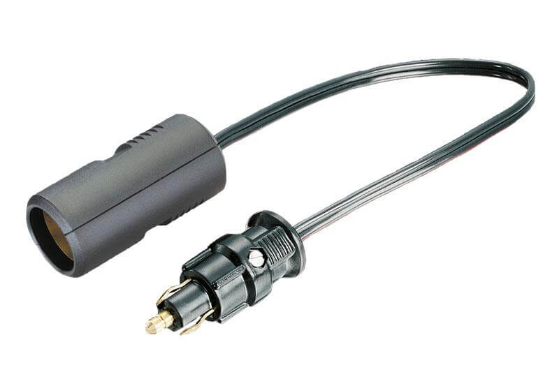 12 Volt adapter cable Bosch plug to cigarette lighter socket