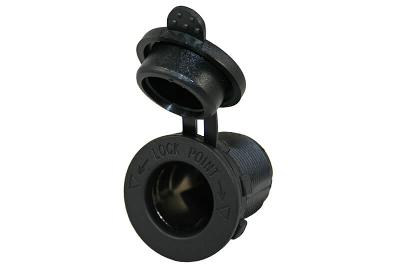 Power Line 12-Volt flush-mounted socket universal - packed