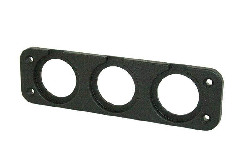 POWER LINE RECESSED FRAME TRIPLE