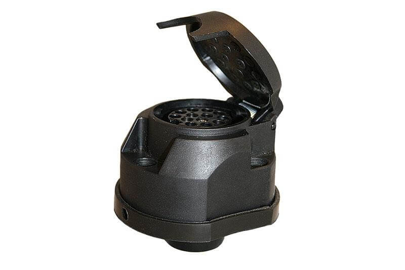 13 pin DIN socket for power supply to caravan