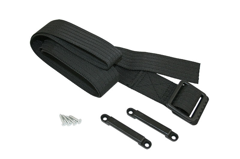 Spare tie-down strap for Baccbox battery box
