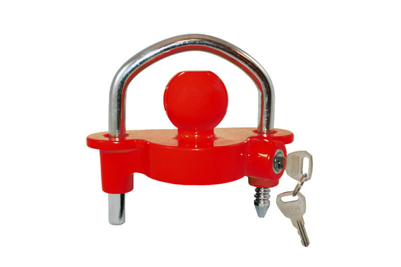 Alu-Queen universal tow ball hitch lock