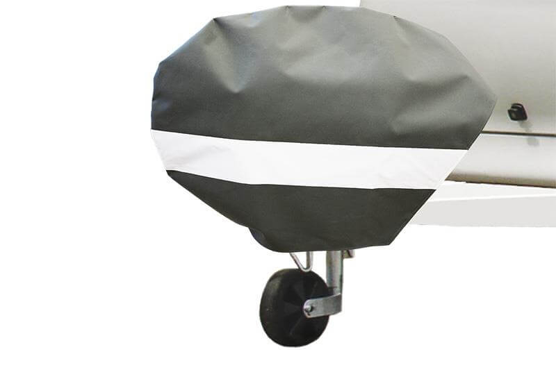Bologna towing hitch cover caravan with reflective stripe